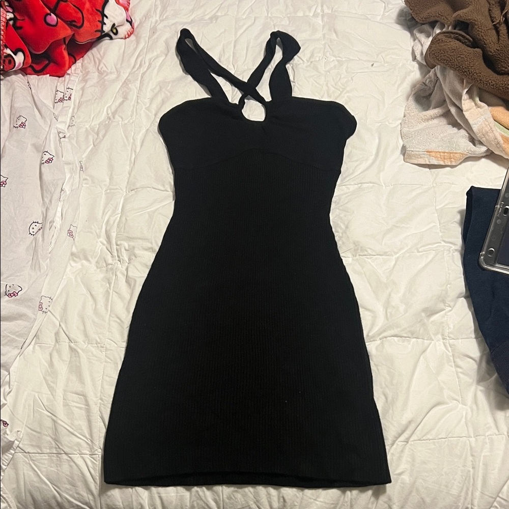 Sweater body con dress